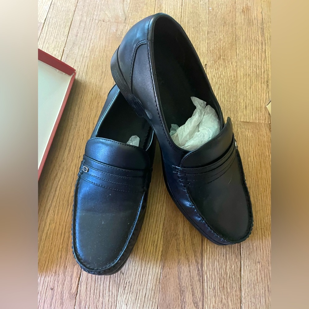 Dexter Comfort WW Faxon Men's Black Loafer Size 13W Wide Width with box